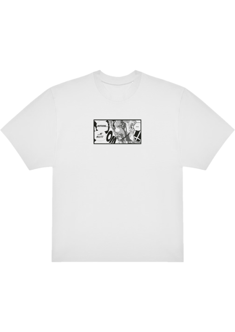 T-SHIRT OVERSIZE PREMIUM zoro line manga