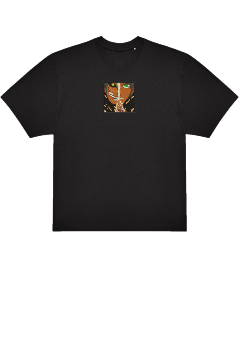 T-SHIRT OVERSIZE PREMIUM titan cadre