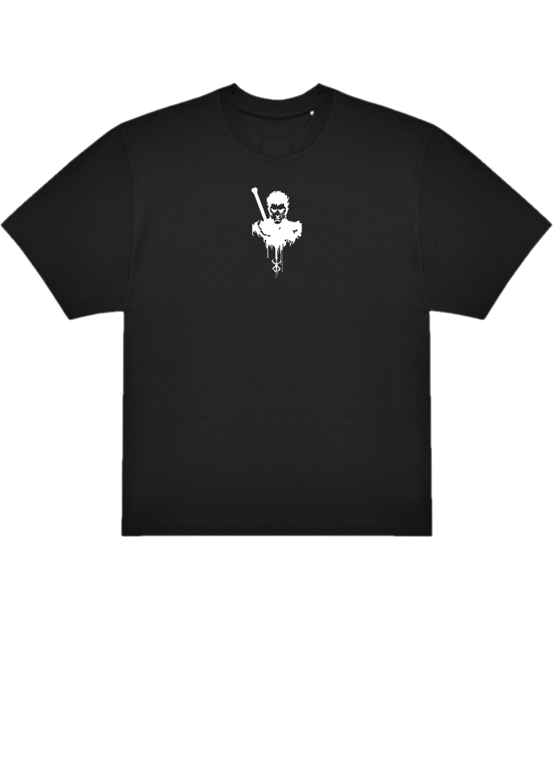 T-SHIRT OVERSIZE PREMIUM berserk black