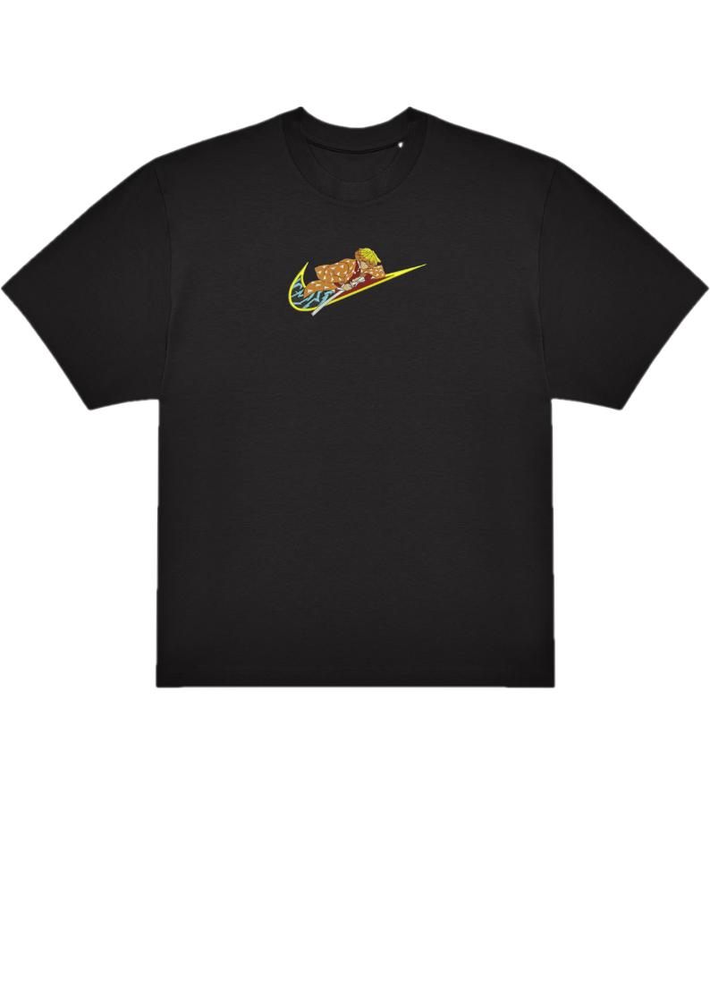 T-SHIRT OVERSIZE PREMIUM zenitsu sword