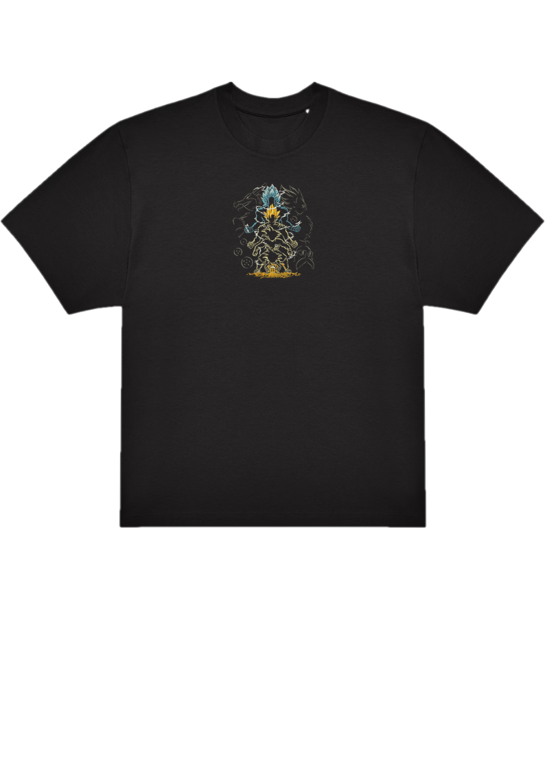 T-SHIRT OVERSIZE PREMIUM line art