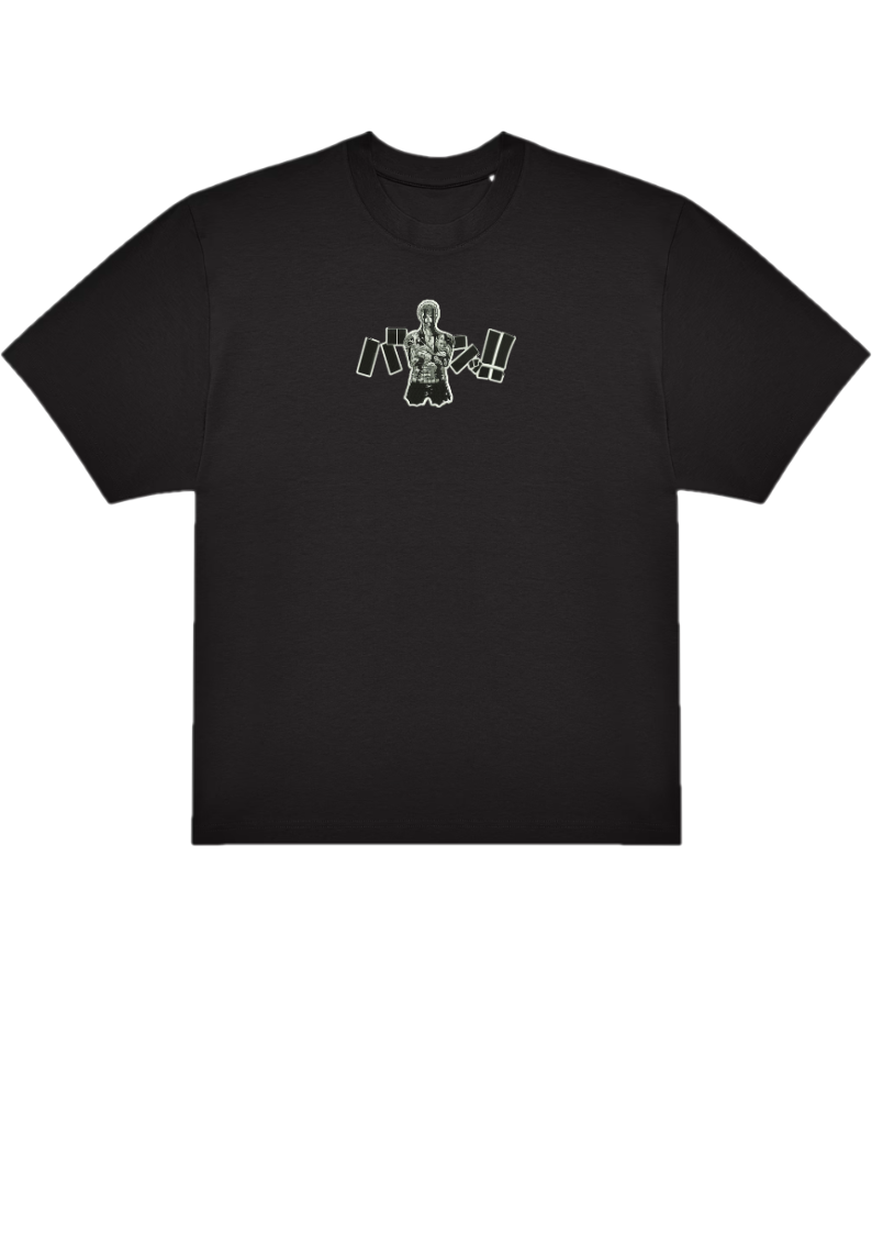 T-SHIRT OVERSIZE PREMIUM zoro black