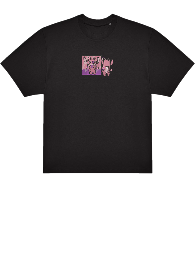 T-SHIRT OVERSIZE PREMIUM angel gym