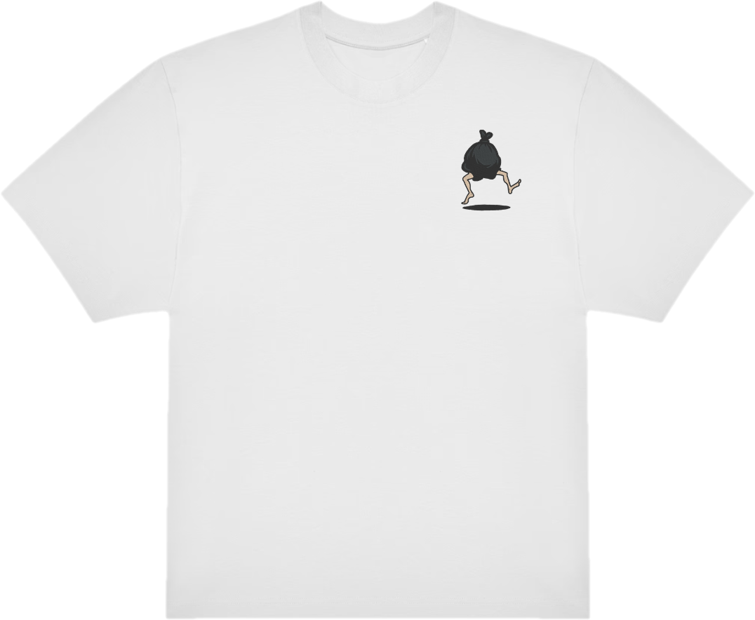 T-SHIRT OVERSIZE PREMIUM poubelle malicieuse 2