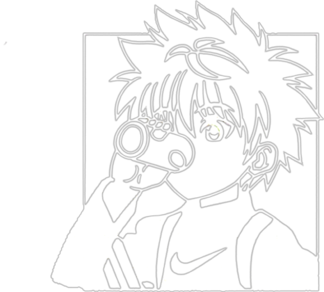 T-SHIRT SIMPLE killua line