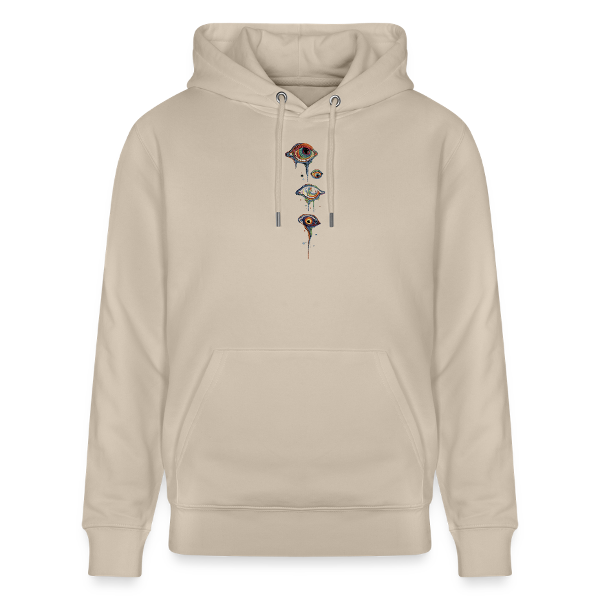 sweat a capuche yeux coulant