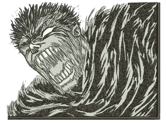 T-SHIRT OVERSIZE PREMIUM berserk face