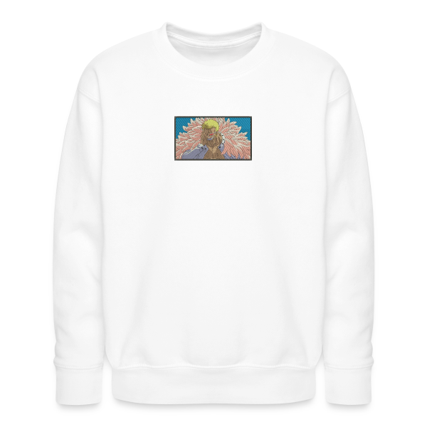 sweat col rond doflamingo cadre