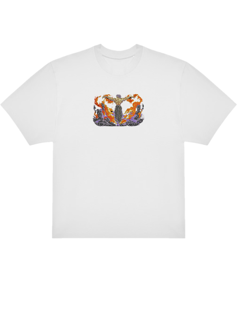 T-SHIRT OVERSIZE PREMIUM yujiro fire
