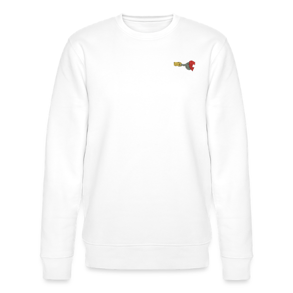 sweat col rond robot coeur