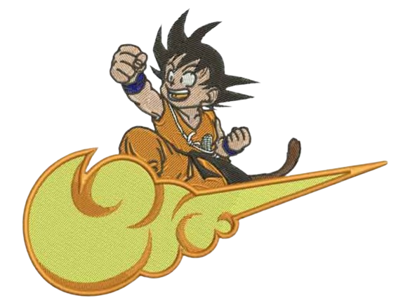 T-SHIRT OVERSIZE PREMIUM goku cloud