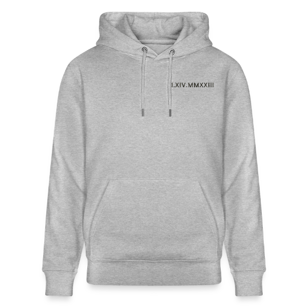 sweat a capuche chiffre romain