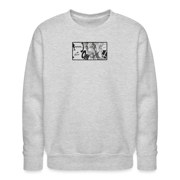 sweat col rond zoro line manga