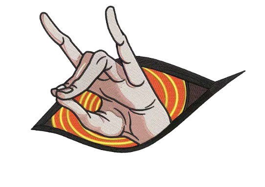 sweat col rond hand eyes