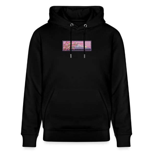 sweat a capuche oiseau fuji