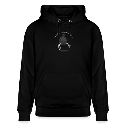 sweat a capuche poubelle malicieuse