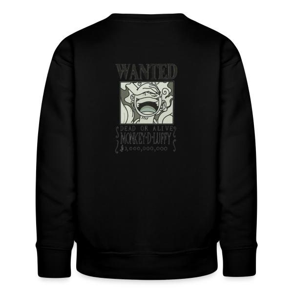 sweat col rond luffy wanted