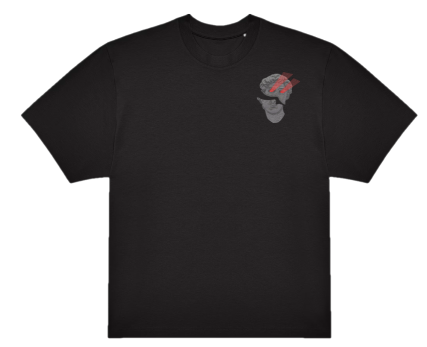 T-SHIRT OVERSIZE PREMIUM red eyes grec