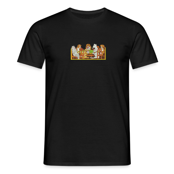 T-SHIRT SIMPLE poker chien