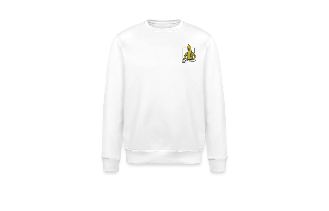 sweat col rond BANANO