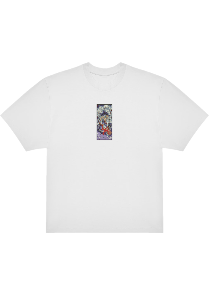 T-SHIRT OVERSIZE PREMIUM luffy violet