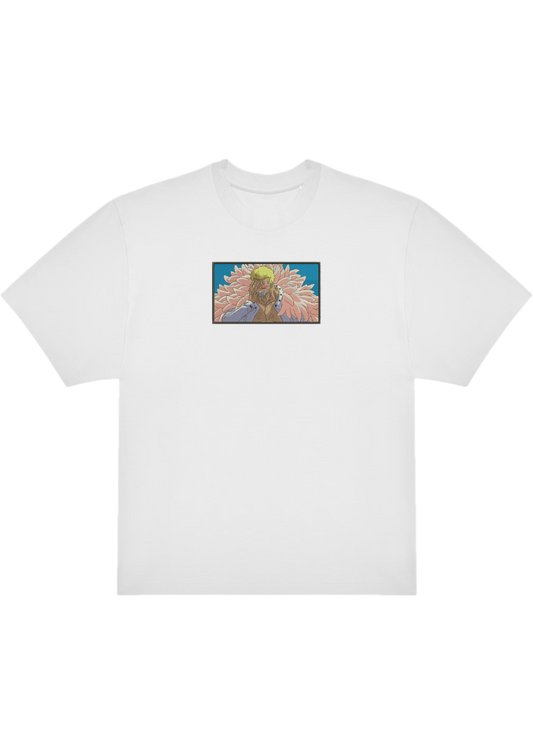 T-SHIRT OVERSIZE PREMIUM dofflamingo cadre