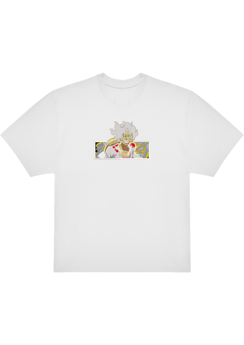 T-SHIRT OVERSIZE PREMIUM luffy gear cadre