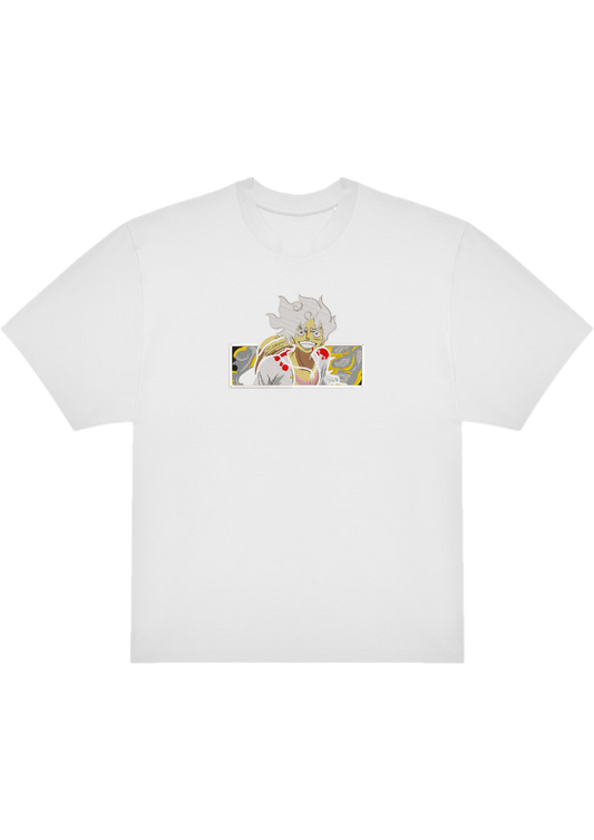 T-SHIRT OVERSIZE PREMIUM luffy gear cadre