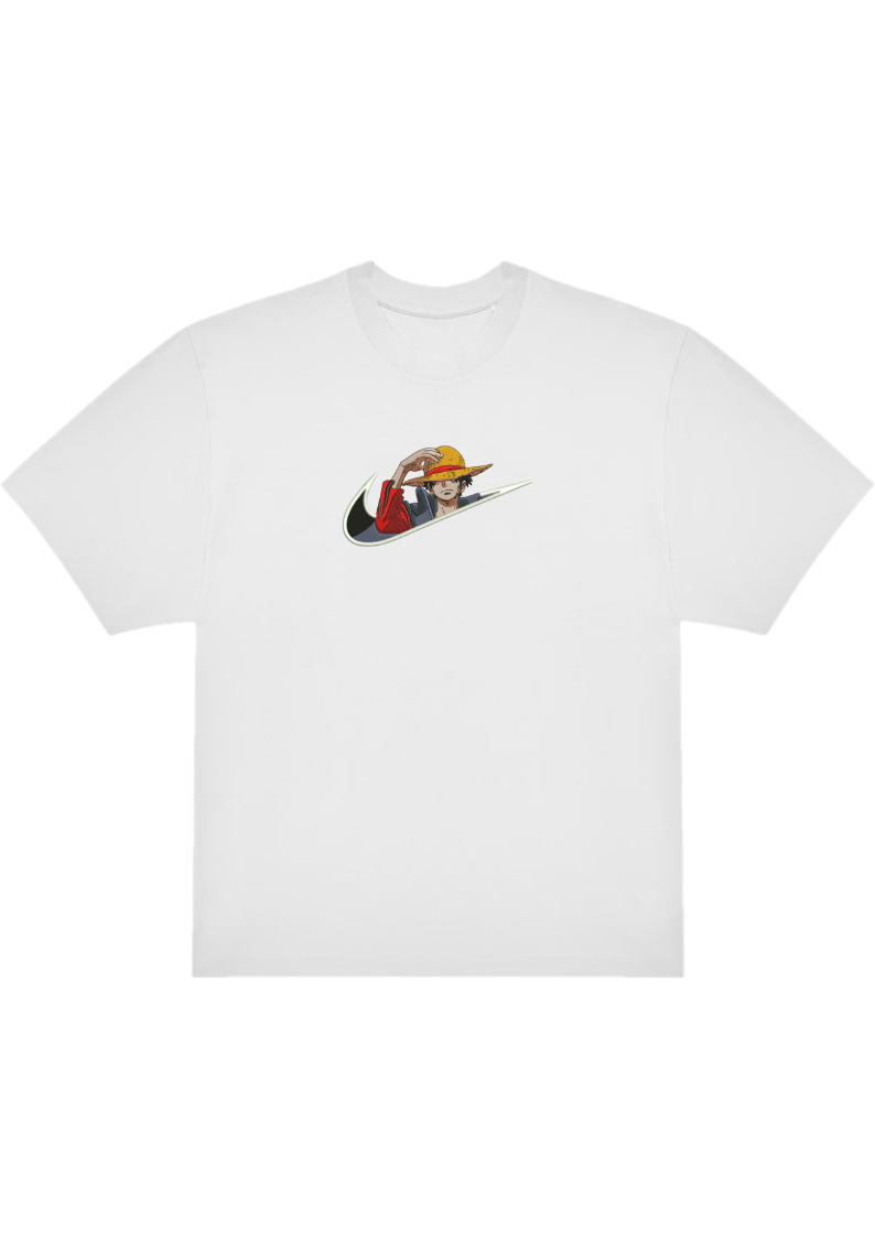 T-SHIRT OVERSIZE PREMIUM luffy chapeau
