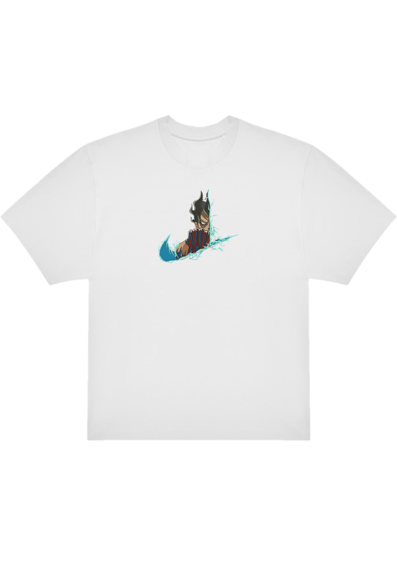 T-SHIRT OVERSIZE PREMIUM luffy blue
