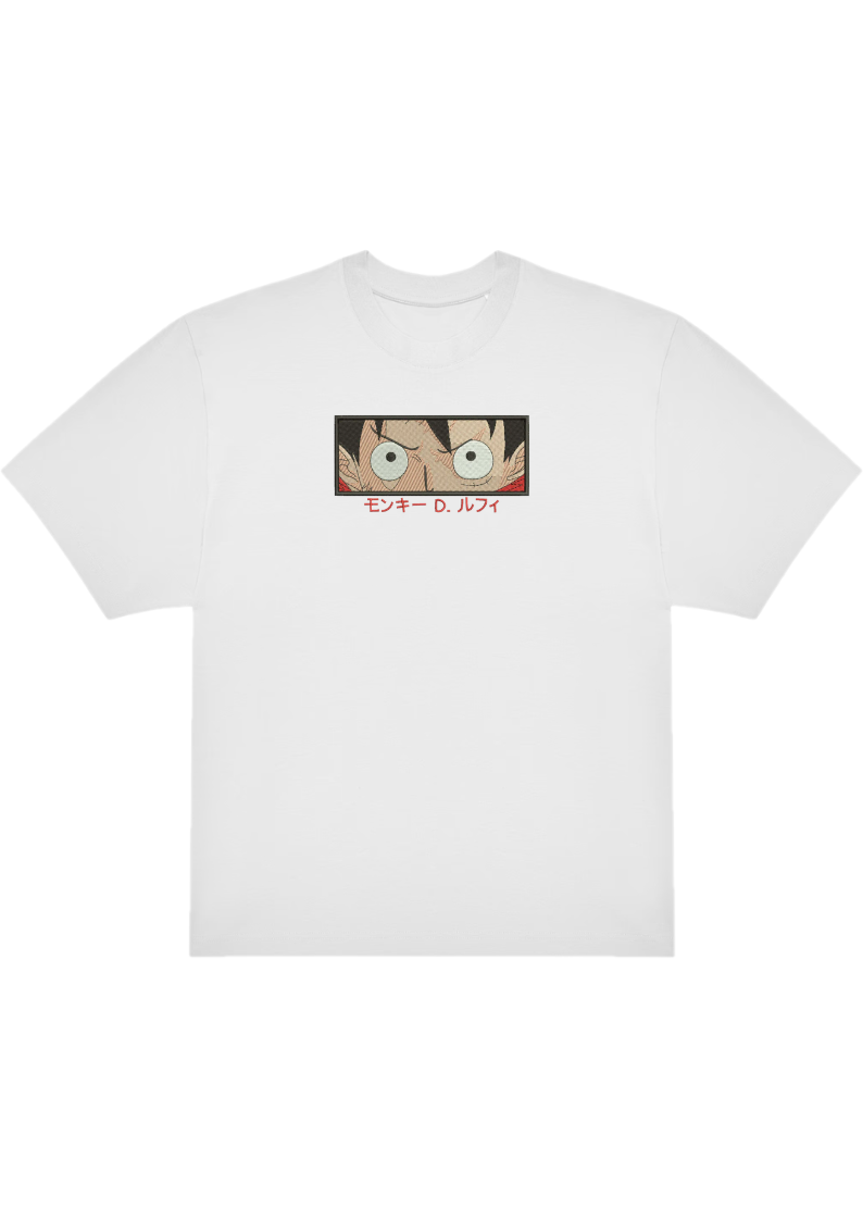 T-SHIRT OVERSIZE PREMIUM luffy cadre