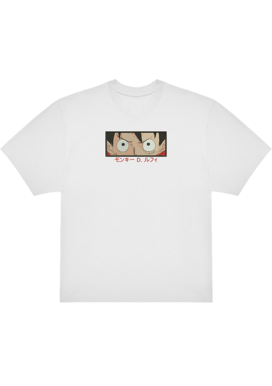 T-SHIRT OVERSIZE PREMIUM luffy cadre