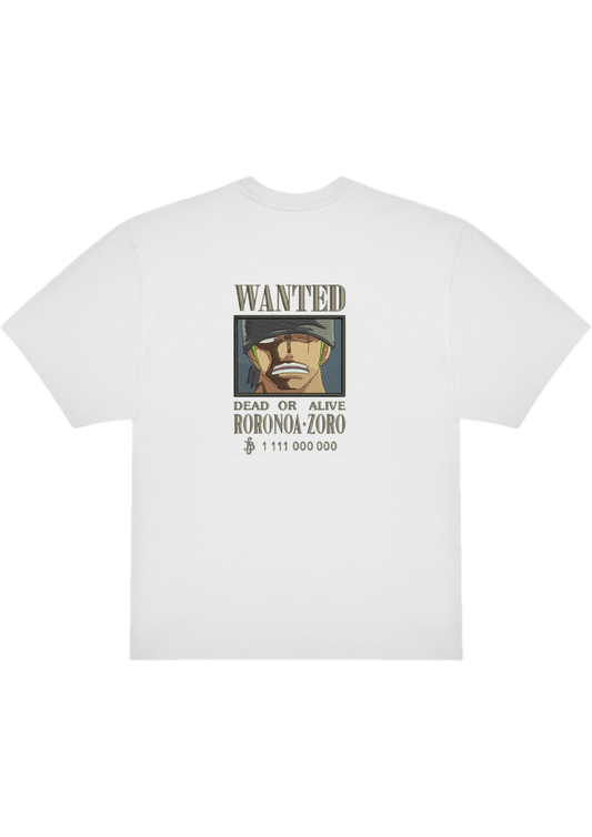 T-SHIRT OVERSIZE PREMIUM wanted zoro