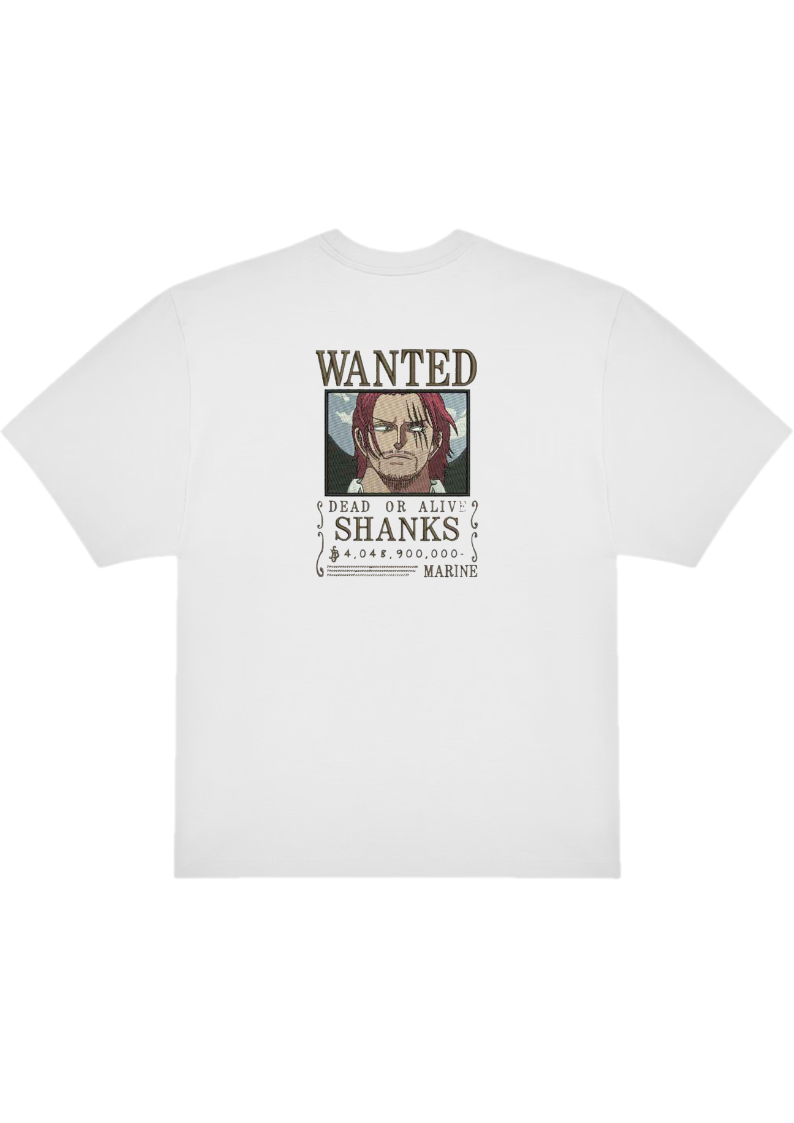 T-SHIRT OVERSIZE PREMIUM wanted shanks