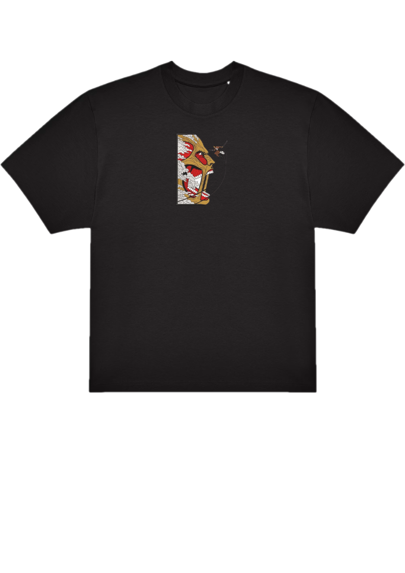 T-SHIRT OVERSIZE PREMIUM shingeki titan
