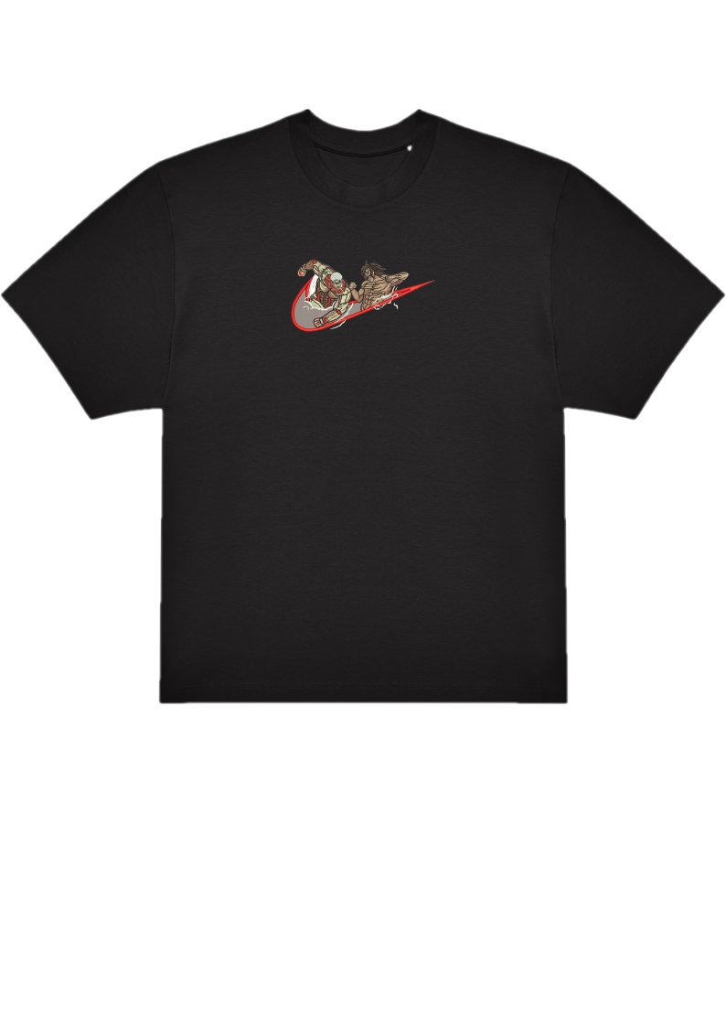 T-SHIRT OVERSIZE PREMIUM titan figth