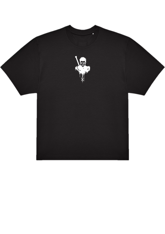 T-SHIRT OVERSIZE PREMIUM berserk black