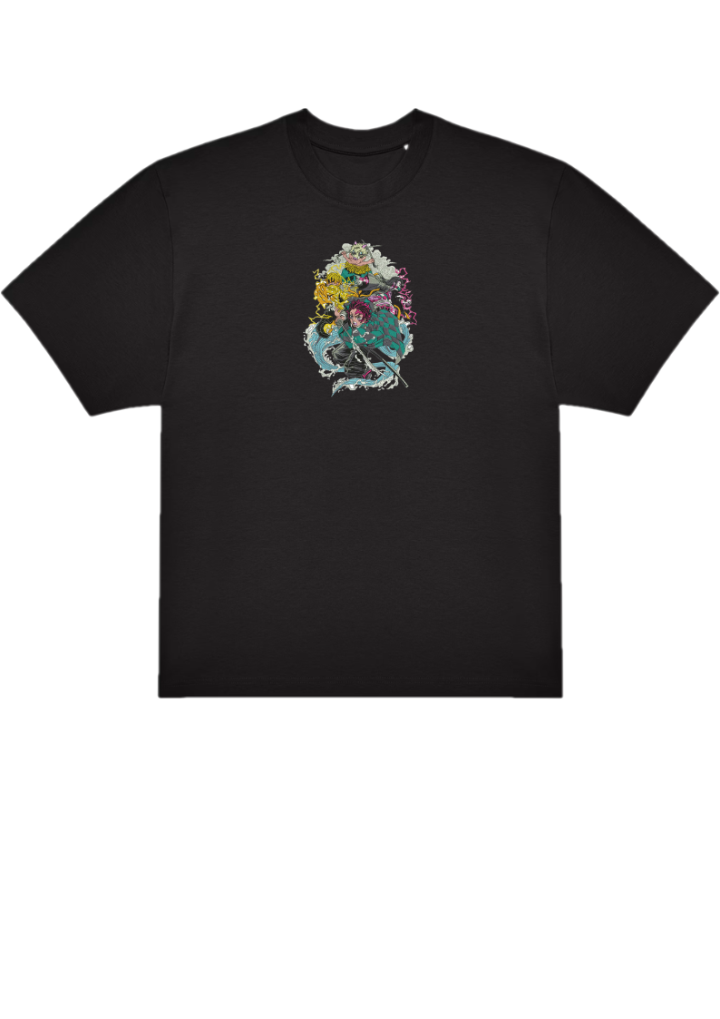 T-SHIRT OVERSIZE PREMIUM group demon