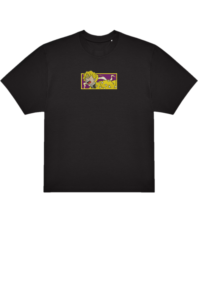 T-SHIRT OVERSIZE PREMIUM zenitsu shout