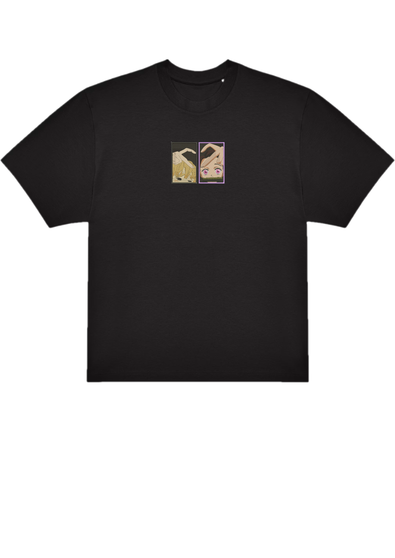 T-SHIRT OVERSIZE PREMIUM zenitsu nezuko