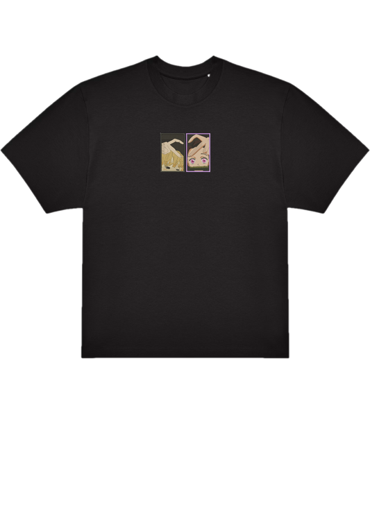 T-SHIRT OVERSIZE PREMIUM zenitsu nezuko