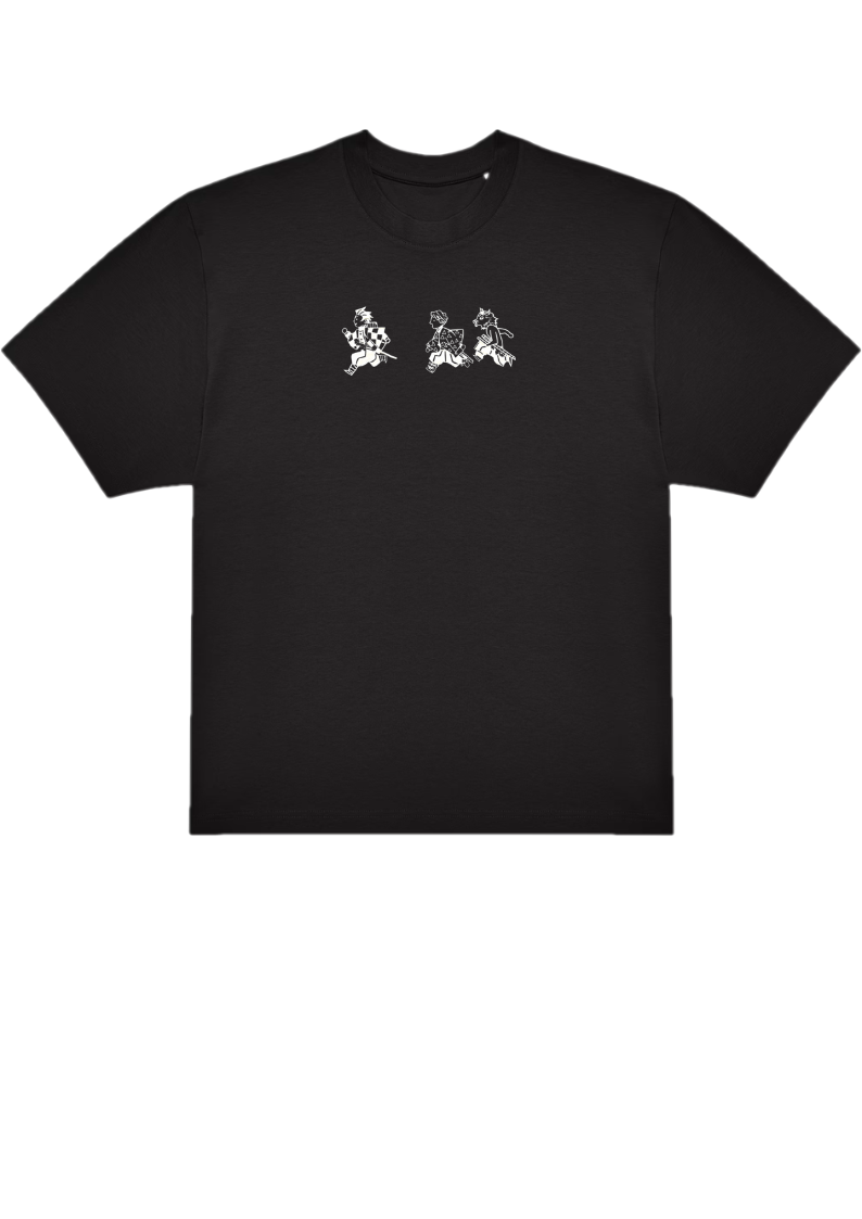 T-SHIRT OVERSIZE PREMIUM zenitsu friends
