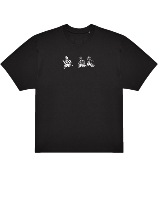 T-SHIRT OVERSIZE PREMIUM zenitsu friends
