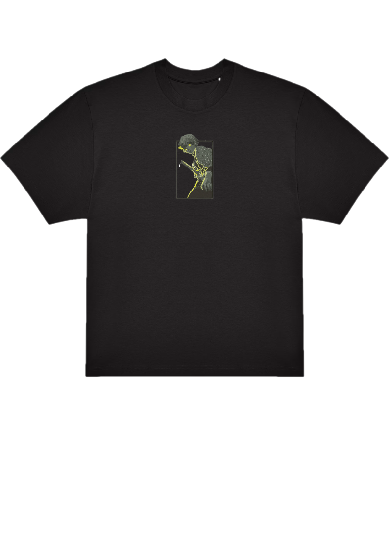 T-SHIRT OVERSIZE PREMIUM zenitsu ligth