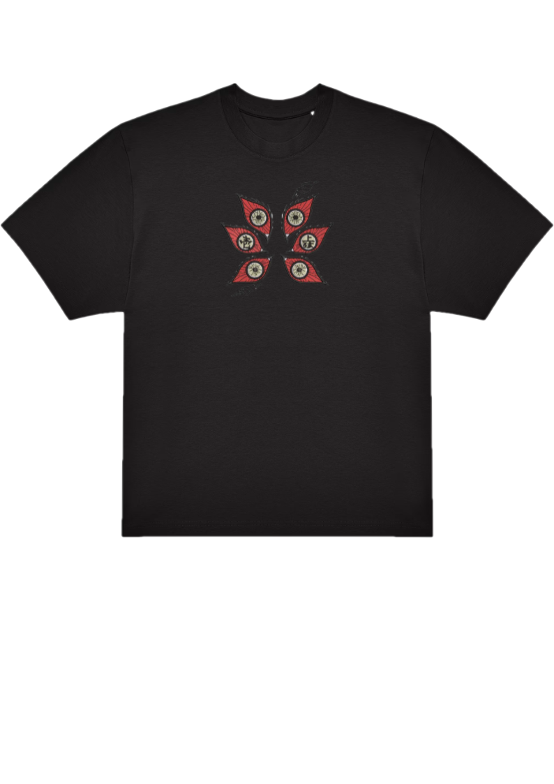 T-SHIRT OVERSIZE PREMIUM kokushibo eyes