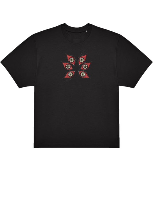 T-SHIRT OVERSIZE PREMIUM kokushibo eyes