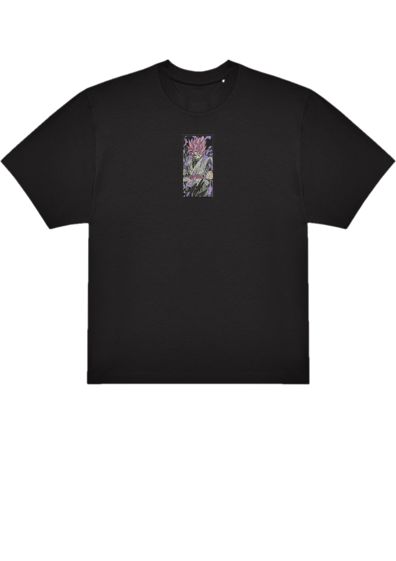 T-SHIRT OVERSIZE PREMIUM goku black