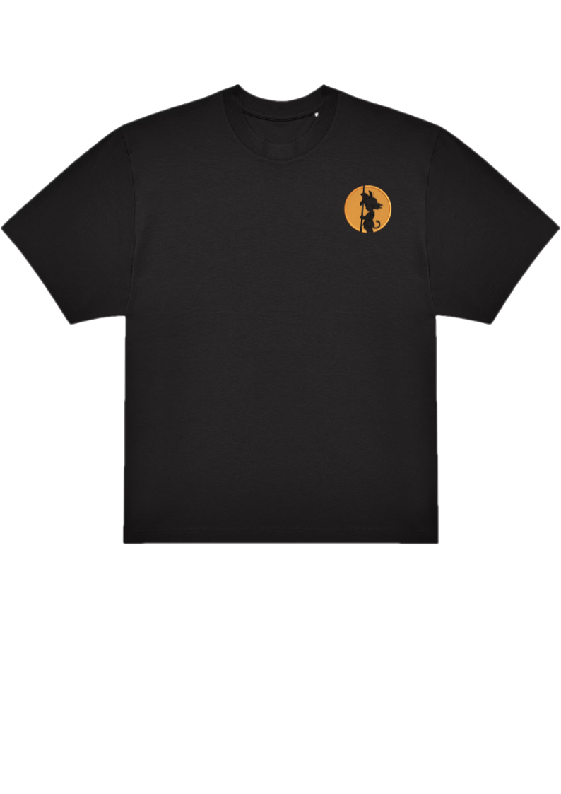 T-SHIRT OVERSIZE PREMIUM goku circle