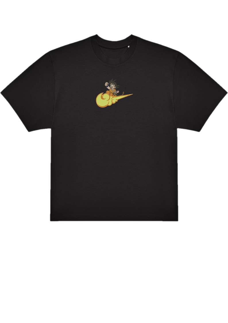 T-SHIRT OVERSIZE PREMIUM goku cloud