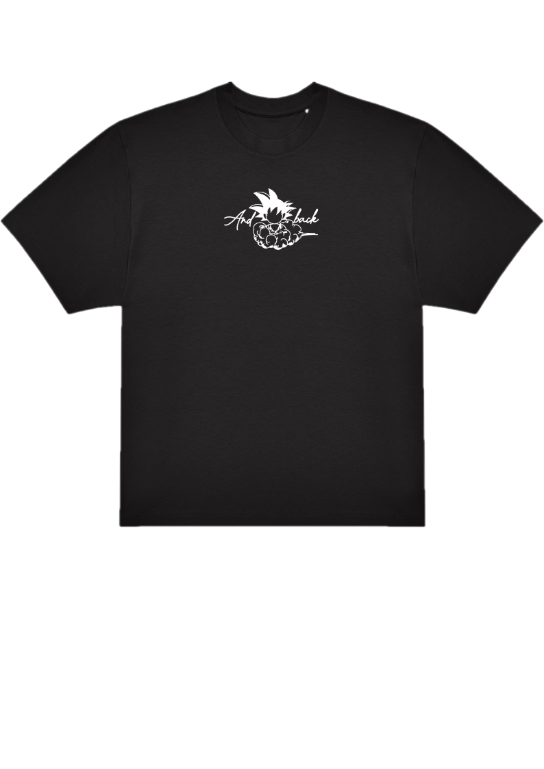 T-SHIRT OVERSIZE PREMIUM goku letter